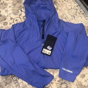 Lululemon Blue Hooded Jacket